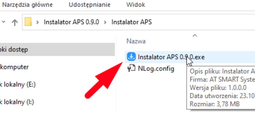 APS Instalator - ikona programu